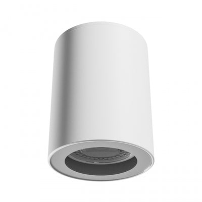 Spectrum CHLOE GU10 LED ceiling spotlight white round 70x90mm IP44 waterproof and energy efficient for indoor use