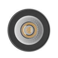 Spectrum CHLOE GU10 250V IP44 black LED downlight, 70x90mm, aluminum housing, waterproof, indoor use, easy installation