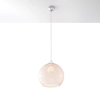 Sollux Lighting BALL suspension LED, 220-240V, IP20, 50W max, finition Or Champagne Mat, CE RoHS