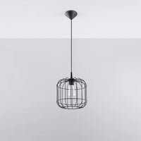 Sollux Lighting CELTA hanging lamp Black, aluminium, IP20, 220-240V, max 50W LED, CE RoHS