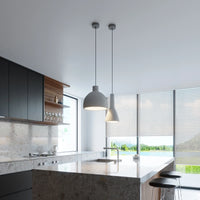 Suspension Sollux Lighting DAMASO compatible LED, IP20, 220-240V, 50W max, Finition Laiton Doré Mat