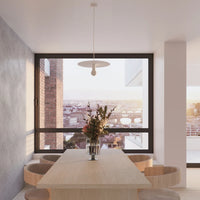 Sollux Lighting FLAVIO hanging lamp, LED compatible, IP20, Aluminium Matte Gold Brass, 220-240V, CE RoHS