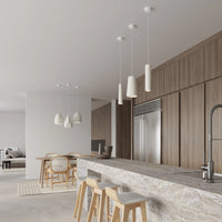 Suspension en céramique Sollux Lighting Flawiusz, compatible LED, IP20, 220-240V, 50W max, finition Or Mat