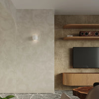 Sollux Lighting GLOBE ceramic wall lamp, E27 socket, White finish, IP20, 220-230V, 145x180x110mm