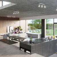 Sollux Lighting LED ceiling spot MERIDA 2 x GU10, IP20, Matte Gold Aluminium, 220-240V, CE RoHS