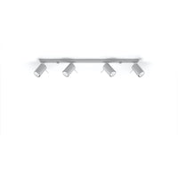 Sollux Lighting LED ceiling spotlight RING, 4xGU10, IP20, aluminium matte gold, 220-240V, CE RoHS