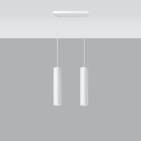 Suspension LED Sollux Lighting LAGOS 2xGU10, IP20, Aluminium Or Mat, 220-240V, CE RoHS