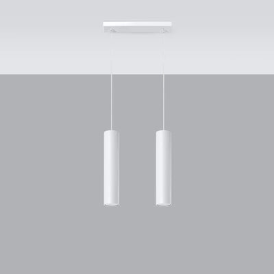 Sollux Lighting LED pendant lamp LAGOS 2xGU10, IP20, Aluminium Matte Gold, 220-240V, CE RoHS