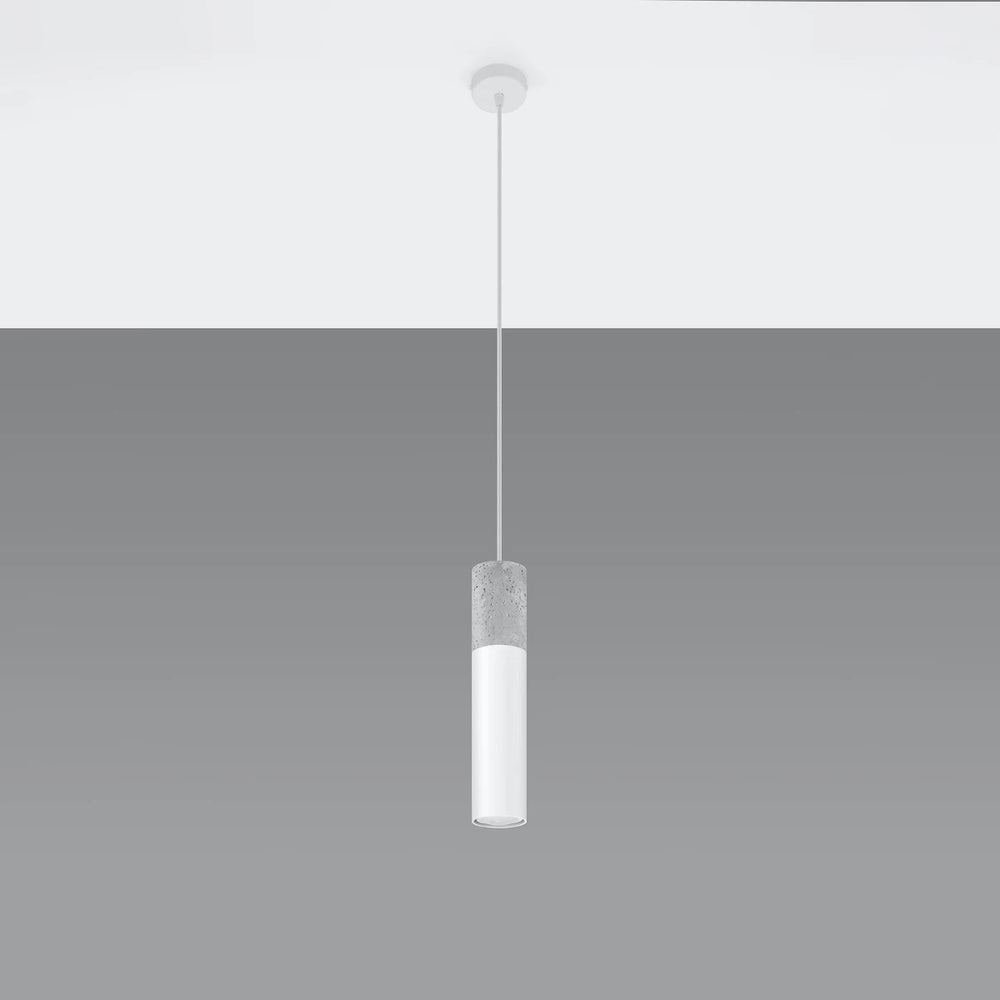 Sollux Lighting Suspension LED BORGIO, 1xGU10, IP20, aluminium et acier, finition or mat, 220-240V