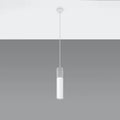Sollux Lighting Suspension LED BORGIO, 1xGU10, IP20, aluminium et acier, finition or mat, 220-240V