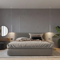 Sollux Lighting LED pendant light E27, IP20, 220-240V, 50W max, Matte Gold Brass finish, aluminium body