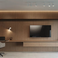 Sollux Lighting LED plafondspot wit RING, 2x GU10 fitting, IP20, aluminium mat goud messing, CE RoHS