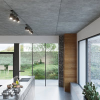 Sollux Lighting MERIDA projecteur LED de plafond Noir, 4xGU10, IP20, aluminium, CE RoHS, 220-240V