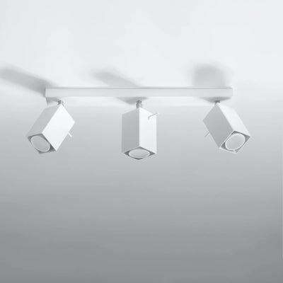 Sollux Lighting MERIDA projecteur de plafond LED Blanc 3xGU10, IP20, 220-240V, Aluminium, CE RoHS