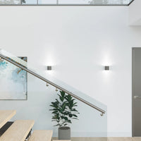 Applique murale LED Sollux Lighting ORBIS 1 Anthracite, Aluminium, Douille G9, 12W max, 220-230V, IP20 CE