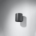 Applique murale LED Sollux Lighting ORBIS 1 Anthracite, Aluminium, Douille G9, 12W max, 220-230V, IP20 CE
