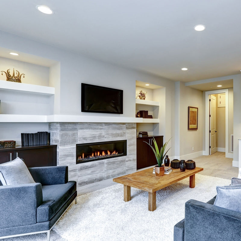 Downlight LED Spectrum ALGINE 2en1 12W 3000K 1200 lumens 230V IP20 rond en saillie ou encastré Blanc