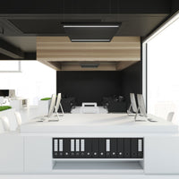 Panneau de plafond LED Spectrum ALGINE LINE 44W 4000K 5300 lumens IP20 600x600mm Noir UGR<16 CRI>80