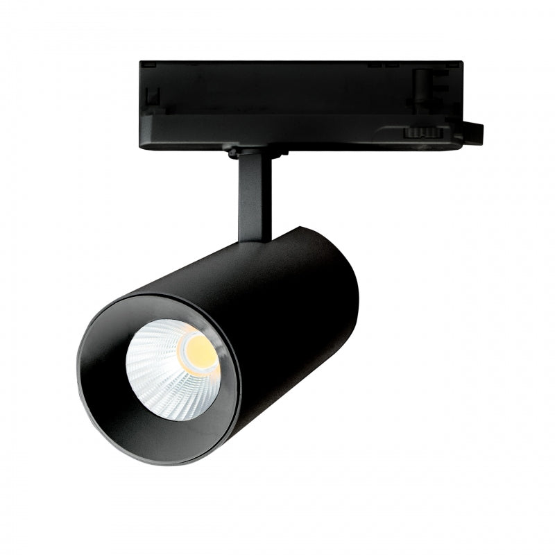 Spectrum ANDROMEDA LED Track Light 15-27W 4000K 3200 lumens CRI>90 36°/60° Black 3-Phase IP20