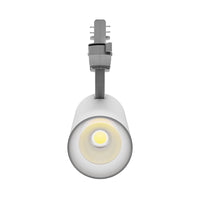 Spectrum ANDROMEDA Spot LED sur rail 3-Phases 15-27W 3000K 3000 lumens CRI>90 36° 60° IP20 Aluminium Blanc