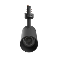 Spectrum ANDROMEDA PRIME Spot LED sur rail 3-Phases 8W CCT 230V Faisceau 25° IP20 Aluminium Noir