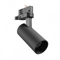Spectrum ANDROMEDA PRIME Spot LED sur rail 3-Phases 8W CCT 230V Faisceau 25° IP20 Aluminium Noir
