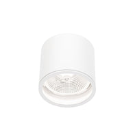 Spectrum CHLOE AR111 GU10 Surface Mounted Ceiling Light IP65 White Aluminum 250V Indoor Outdoor