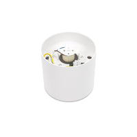 Spectrum CHLOE AR111 GU10 Surface Mounted Ceiling Light IP65 White Aluminum 250V Indoor Outdoor