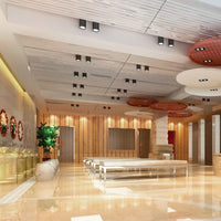 Spectrum CHLOE GU10 surface-mounted LED spot, 10W max, IP20, Black Golden, 250V, aluminum housing