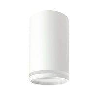 Spectrum CHLOE Mini Ring surface-mounted GU10 ceiling luminaire 230V IP20 White Aluminum Ø55x107mm