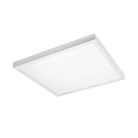 Spectrum frame for surface mounted ALGINE 620x620mm luminaire, aluminum and plastic, slim 43mm profile