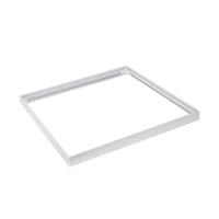 Cadre Spectrum pour luminaire ALGINE 620x620mm en saillie, aluminium et plastique, profil mince 43mm