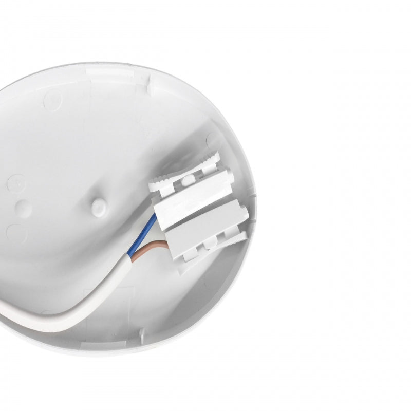 Plafonnier LED Spectrum 20W IP54 230V 4000K blanc neutre rond avec détecteur PIR 2300 lumens Blanc