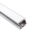 Rail d'éclairage sur rail Spectrum LED triphasé 3M Aluminium Blanc IP20 230V pour montage au plafond ou suspendu
