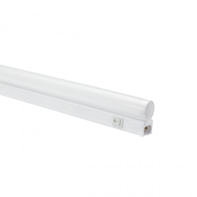 Spectrum LED cabinet light 1200mm 14W 3000K 1680 lumens IP20 White surface mount ON/OFF switch 230V