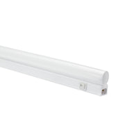 Spectrum LED cabinet light 300mm 4W 3000K 480 lumens IP20 White surface mount with ON/OFF switch