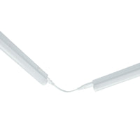 Spectrum LED cabinet light 300mm 4W 4000K 400 lumens IP20 White surface mount with switch 230V