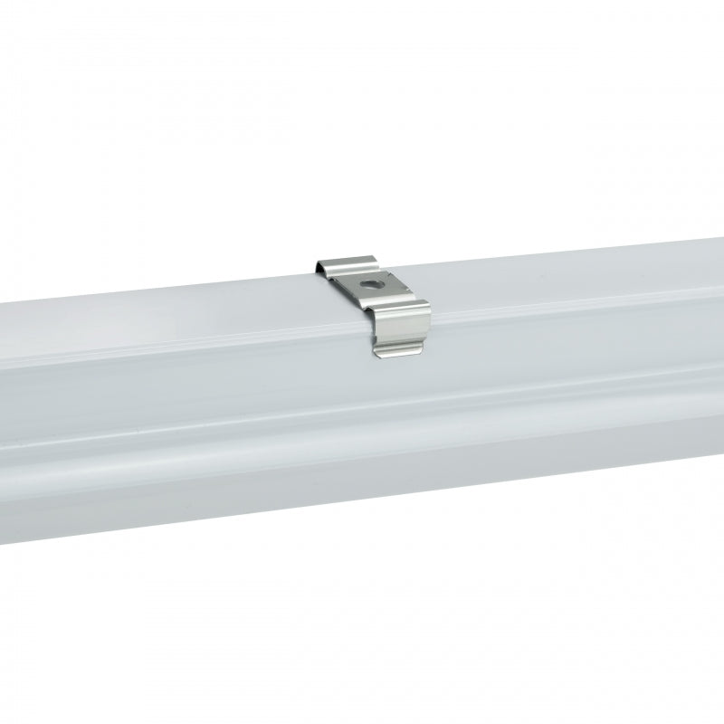 Spectrum LED cabinet light 600mm 7W 4000K 230V IP20 White surface mounted with switch