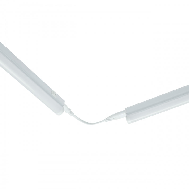 Lampe LED de meuble Spectrum 900mm 10W 4000K 230V IP20 Blanc en saillie avec interrupteur ON/OFF