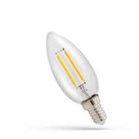 Ampoule LED Bougie Spectrum C35 E14 230V 1W COG 4000K Blanc Neutre 120 lumens Non-Variable Transparente