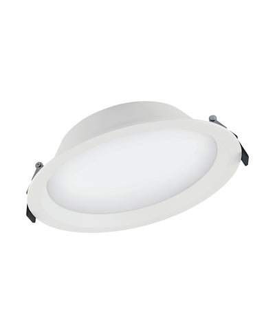 Downlight LED Spectrum Alu DN200 25W 2370 lumens 4000K Blanc Froid IP44 découpe 215mm