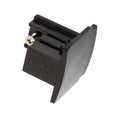 Spectrum LED end cap Black, plastic housing, IP20, 32x36x30mm, indoor accessory
