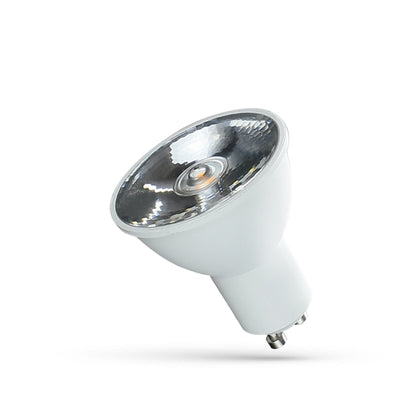 Ampoule Spot LED Spectrum GU10 230V 6W Blanc Neutre 4000K, Faisceau 10°, 480 lumens, IP20, CRI 80