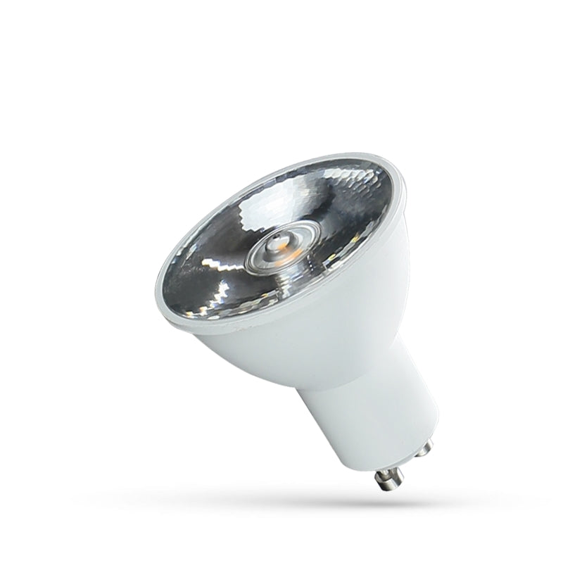 Spectrum LED GU10 230V 6W Blanc Chaud 3000K 430 lumens Angle de Faisceau 10° Spot IP20 Non-Dimmable