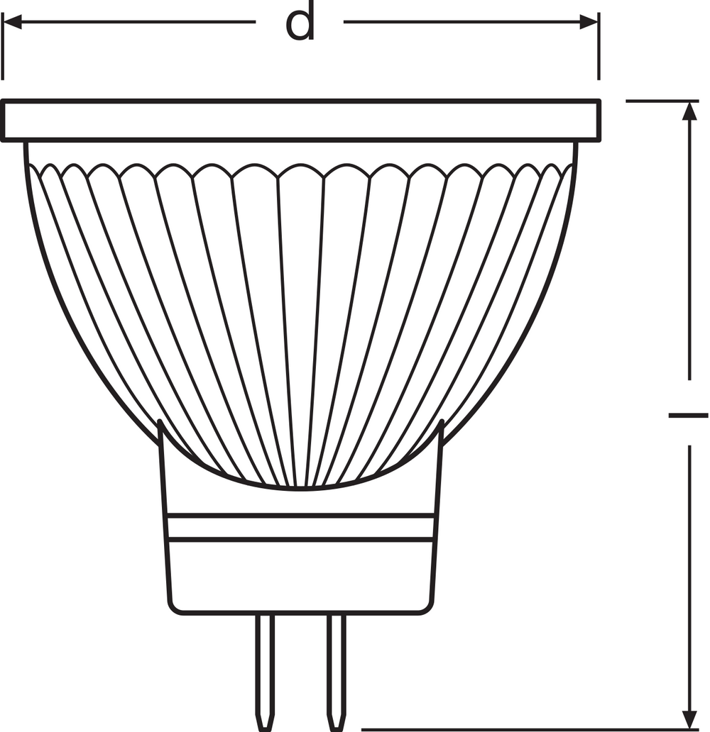 Projecteur LED Spectrum Réflecteur GU4 MR11 4.2W 4000K 345 lumens 36D Blanc Froid remplace 35W