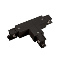 Spectrum LED SPS 2 Connecteur T2 Droit Noir, 230V, IP20 Accessoire pour rail d'éclairage en aluminium