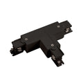 Spectrum LED SPS 2 Connecteur T2 Droit Noir, 230V, IP20 Accessoire pour rail d'éclairage en aluminium