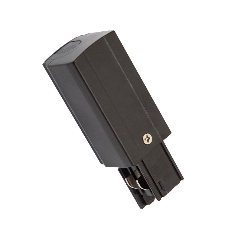 Alimentation Spectrum LED SPS 2 gauche Noir, 230V, IP20, boîtier en aluminium, montage au plafond ou suspendu