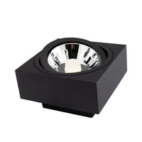 Spectrum MIRORA AR111 GU10 surface-mounted LED spot Black adjustable 20W 250V IP20 145x145x85mm