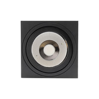 Spectrum MIRORA AR111 GU10 surface-mounted LED spot Black adjustable 20W 250V IP20 145x145x85mm